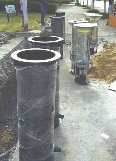 升降柱安装施工完整流程