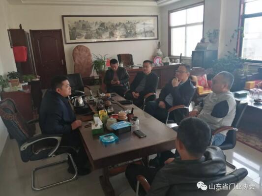 协会一行来到了理事单位潍坊浩天消防设备有限公司
