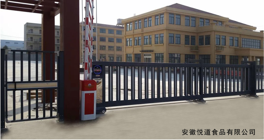 安徽悦道食品有限公司平移门工程案例 - 中出网-智能出入口与停车充电门户