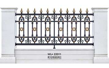 围墙护栏 - 豪华别墅庭院围栏WL·22011