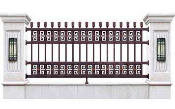 围墙护栏 - 豪华别墅庭院围栏WL·22007