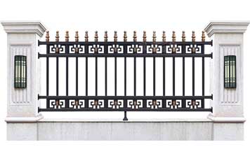 围墙护栏 - 豪华别墅庭院围栏WL·22006