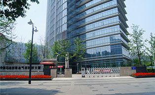 中国石油西南油气田科技大厦伸缩门工程案例