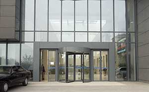 中央党校旋转门案例 - 中出网-智能出入口与停车充电门户