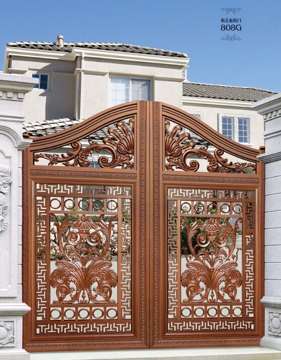 铝艺庭院门808G