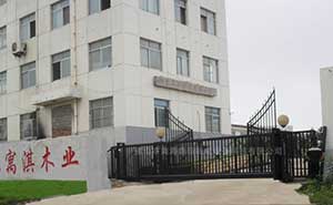 山东寓淇木业智能无轨悬浮门工程案例 - 中出网-智能出入口与停车充电门户