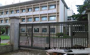 刚果大使管安宝S3智能安全伸缩平移门工程案例 - 中出网-智能出入口与停车充电门户