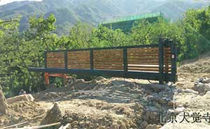 北京大觉寺智能安全伸缩平移门工程案例 - 中出网-智能出入口与停车充电门户