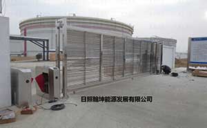 日照翰坤能源发展有限公司安宝SLB智能安全平移门工程案例 - 中出网-智能出入口与停车充电门户