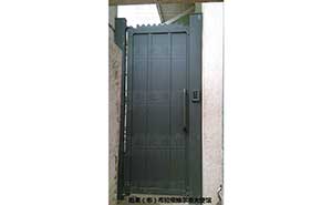 刚果大使馆小门智能安全伸缩平移门工程案例 - 中出网-智能出入口与停车充电门户