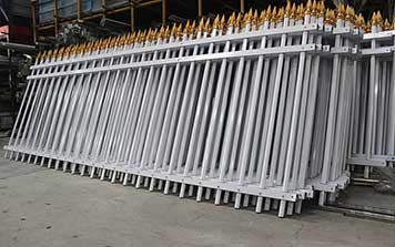铝艺护栏 - 白色铝合金护栏
