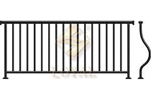 铁艺护栏 - 沉实阳台栏杆