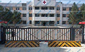 新疆乌苏部队医院路障机案例 - 中出网-智能出入口门户