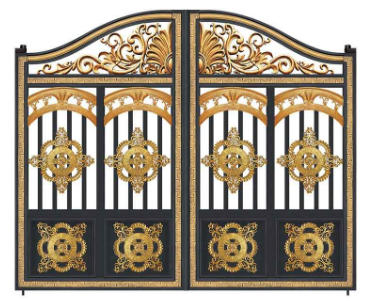 庭院门-阿福特 对开庭院门