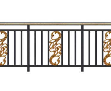 花团锦簇 阳台护栏