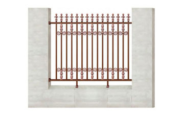 护栏 - WL-17910护栏（鹅冠红+红铜）