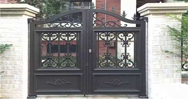 佛山出安智能别墅大门给佛山天湖郦都不一样的视觉体验