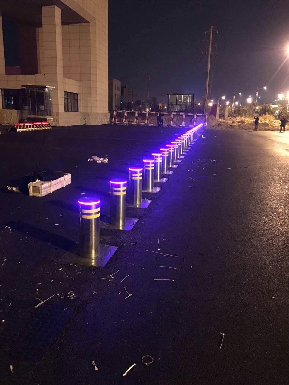 热烈祝贺福州出安智能升降柱进驻福州武警学院