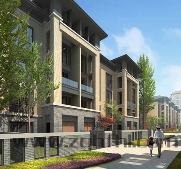 南京出安智能护栏入选南京华府国际项目