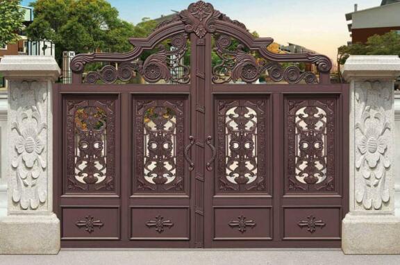 唐山别墅铝艺大门