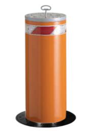 潍坊出安智能升降柱成潍坊高新区实验学校大门口一道亮丽风景