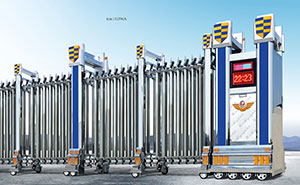 恭贺淄博出安智能伸缩门进驻淄博柳泉艺术学校