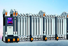 热烈祝贺济宁出安智能电动伸缩门进驻济宁春晓和院