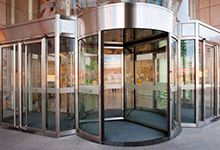 热烈祝贺济宁出安智能旋转门进驻济宁金凤•理想城