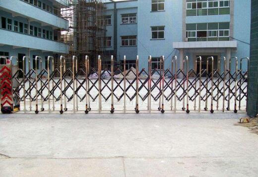 祝贺台州出安智能电动伸缩门进驻台州市交通技术学校