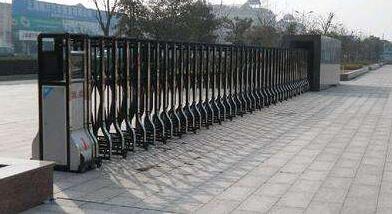 台州市鸿图门业有限公司选用台州出安智能伸缩门