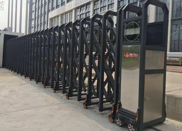 台州市健达医药有限公司选择台州出安智能为电动伸缩门供货商