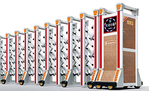 万科金域蓝湾项目与镇江出安智能电动伸缩门合作