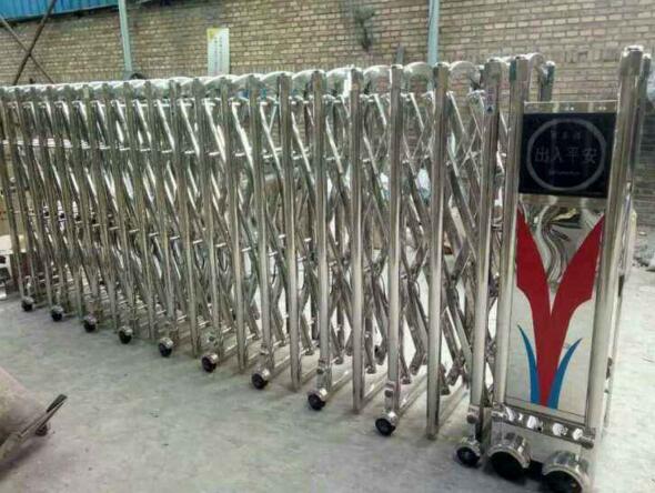 嘉兴出安智能电动伸缩门进驻嘉兴一中实验学校