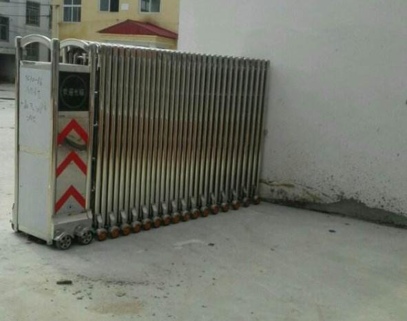 沧州龙都管道有限公司成功安装沧州出安智能电动伸缩门