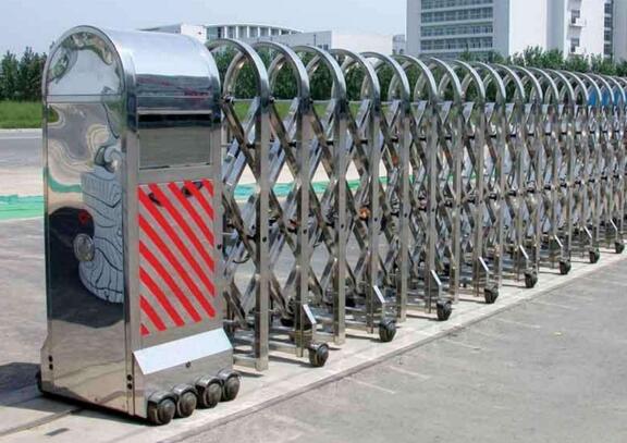 邯郸海洋公园应用邯郸出安智能电动伸缩门