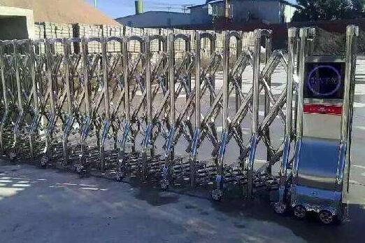 邯郸出安智能电动伸缩门成功落地邯郸邯山区滏河学校