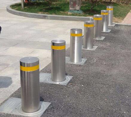 泰安出安智能升降柱成泰安汉和十园大门口一颗璀璨明珠