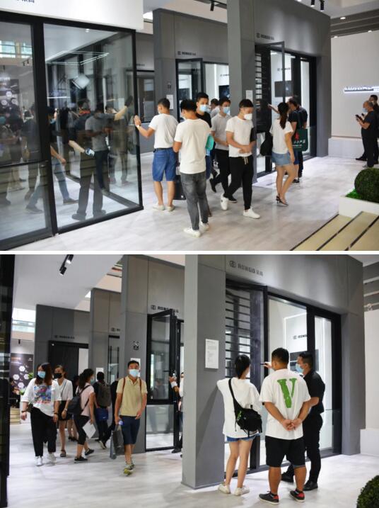 荣高门窗一系列新品启动了创新的“按钮”