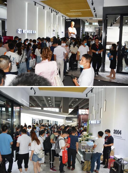 荣高高端系统门窗鉴赏馆依然火爆