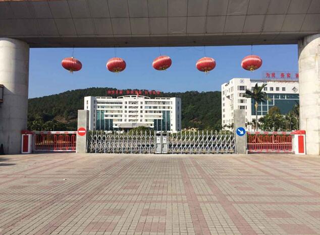 肇庆出安智能伸缩门成肇庆市德庆县人民政府一道亮丽风景