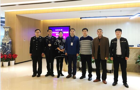 深圳市安监局领导一行莅临富士智能全面检查安全生产工作