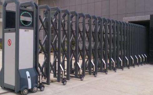 张家口出安智能电动伸缩门让张家口市第一中学显得更有个性