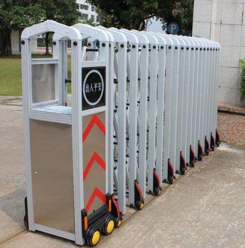 溪山美地雅园选择张家口出安智能为电动伸缩门供货商