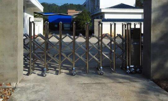 张家口金禾商贸有限公司选择张家口出安智能为电动伸缩门供货商