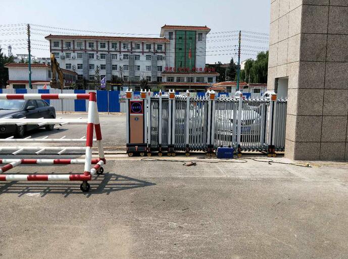 热烈祝贺濮阳出安智能电动伸缩门进驻国网濮阳供电公司