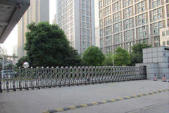 热烈祝贺滁州出安智能电动伸缩门进驻长青商业街