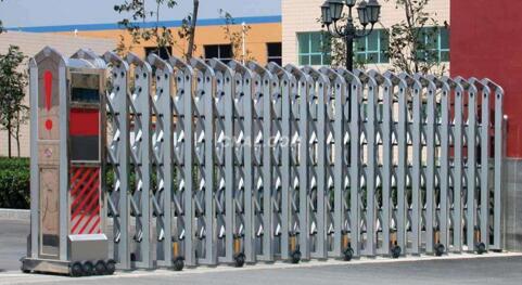 秦皇岛出安智能伸缩门给金龙和玺项目不一样的体验