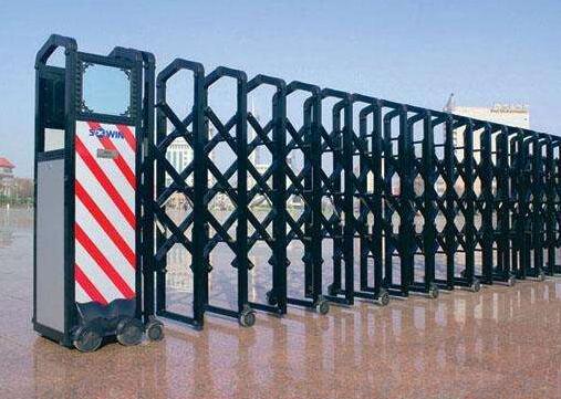 秦皇岛出安智能为秦皇岛秦伊铸造有限公司添上电动伸缩门