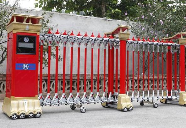 衢州出安智能伸缩门进驻衢州杭甬变压器有限公司