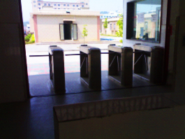 韶关出安智能通道闸进驻韶关武江沐溪工业园